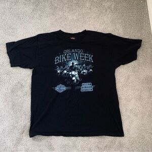 EUC HARLEY DAVIDSON ORLANDO BIKE WEEK 3007 TEE